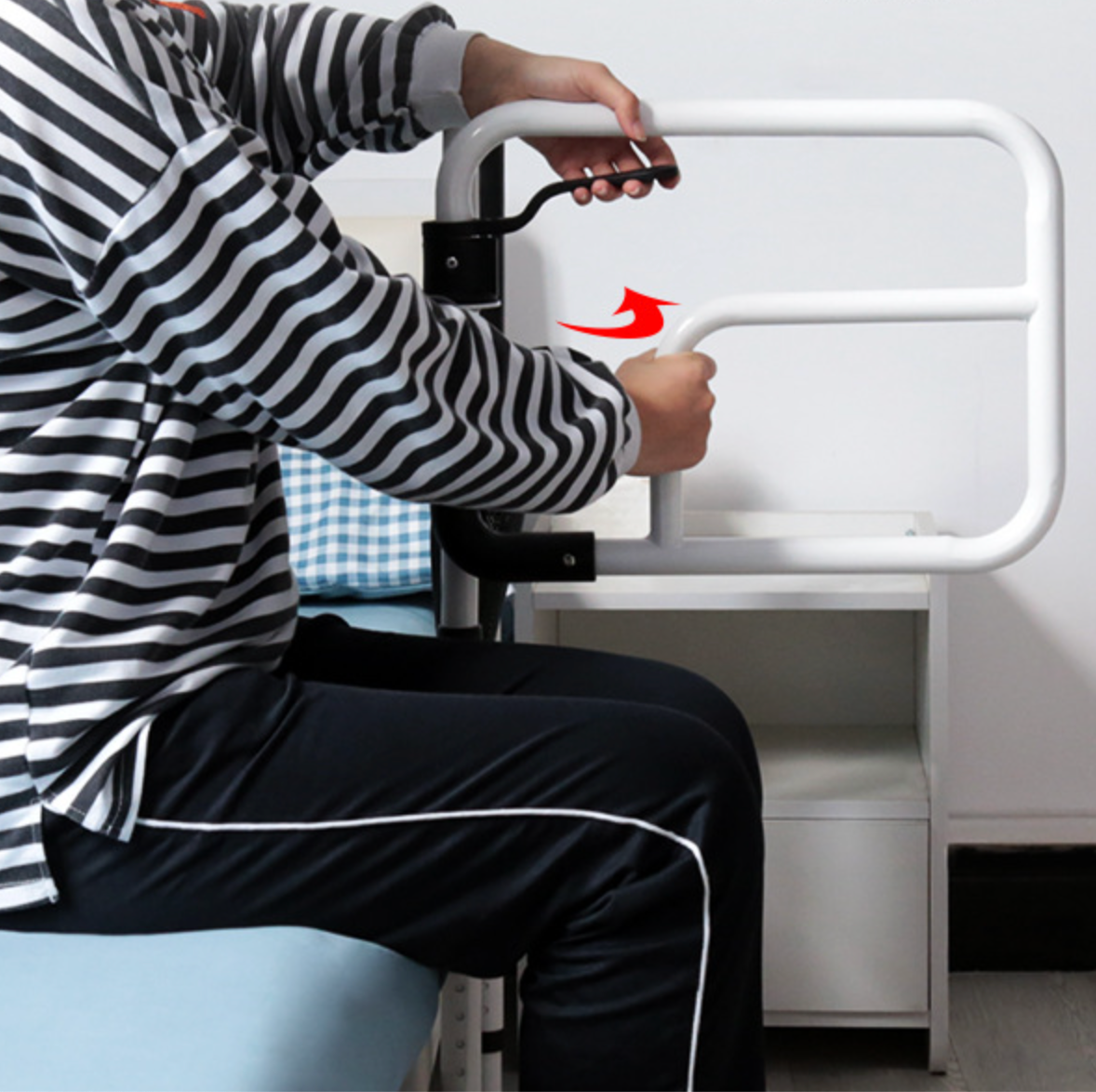 Senior Safety Bed Rail (Swing Handle)