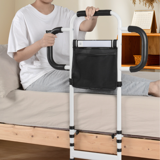 Senior Safety Bed Rail (Triple Handle)