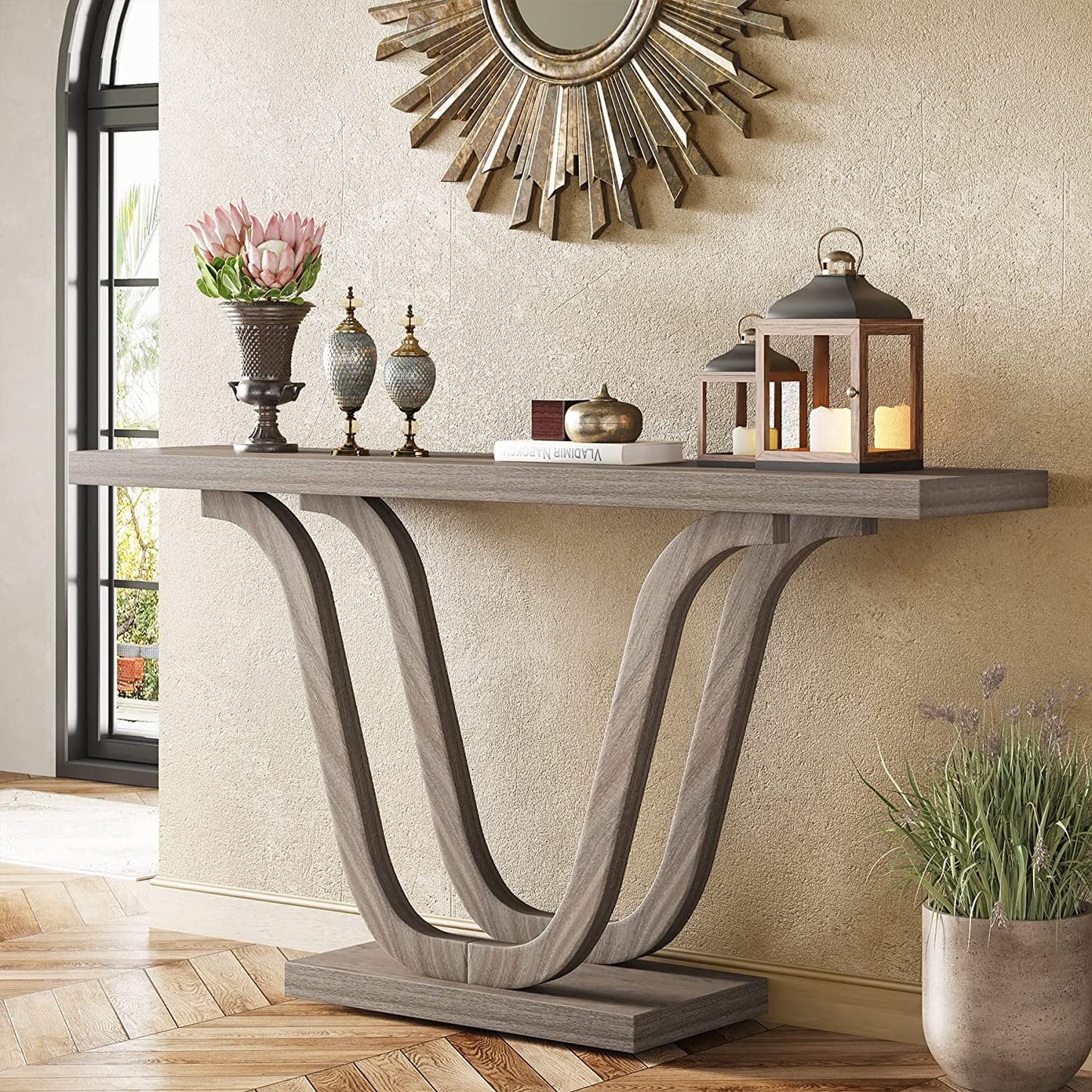 Riley Farmhouse Narrow Entryway Table