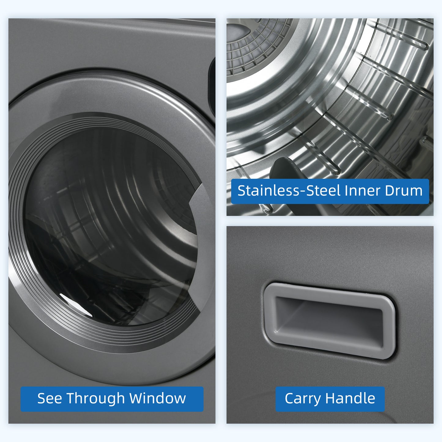 6KG Electric Vented Tumble Dryer