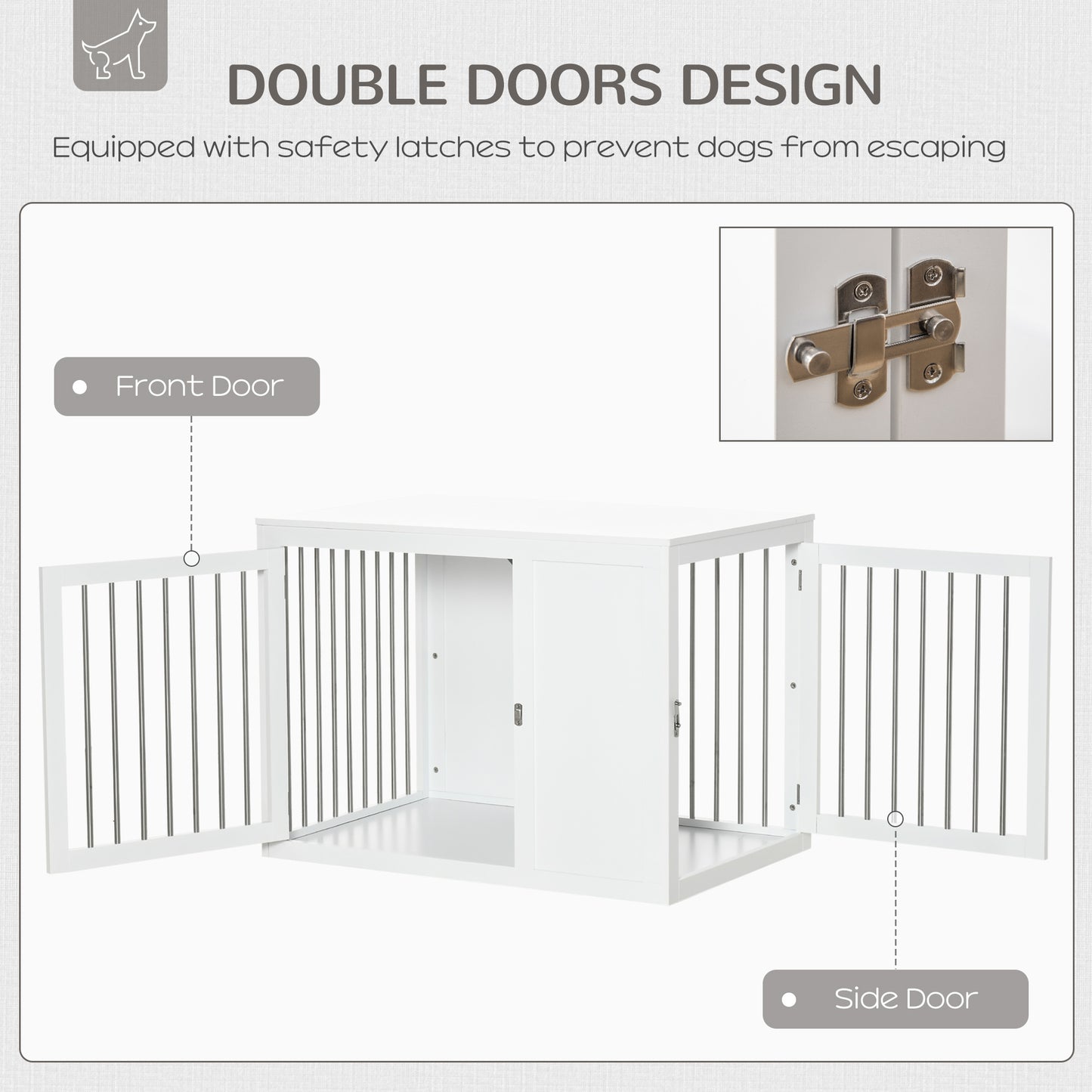 Elmer Large Dog Kennel Crate Furniture