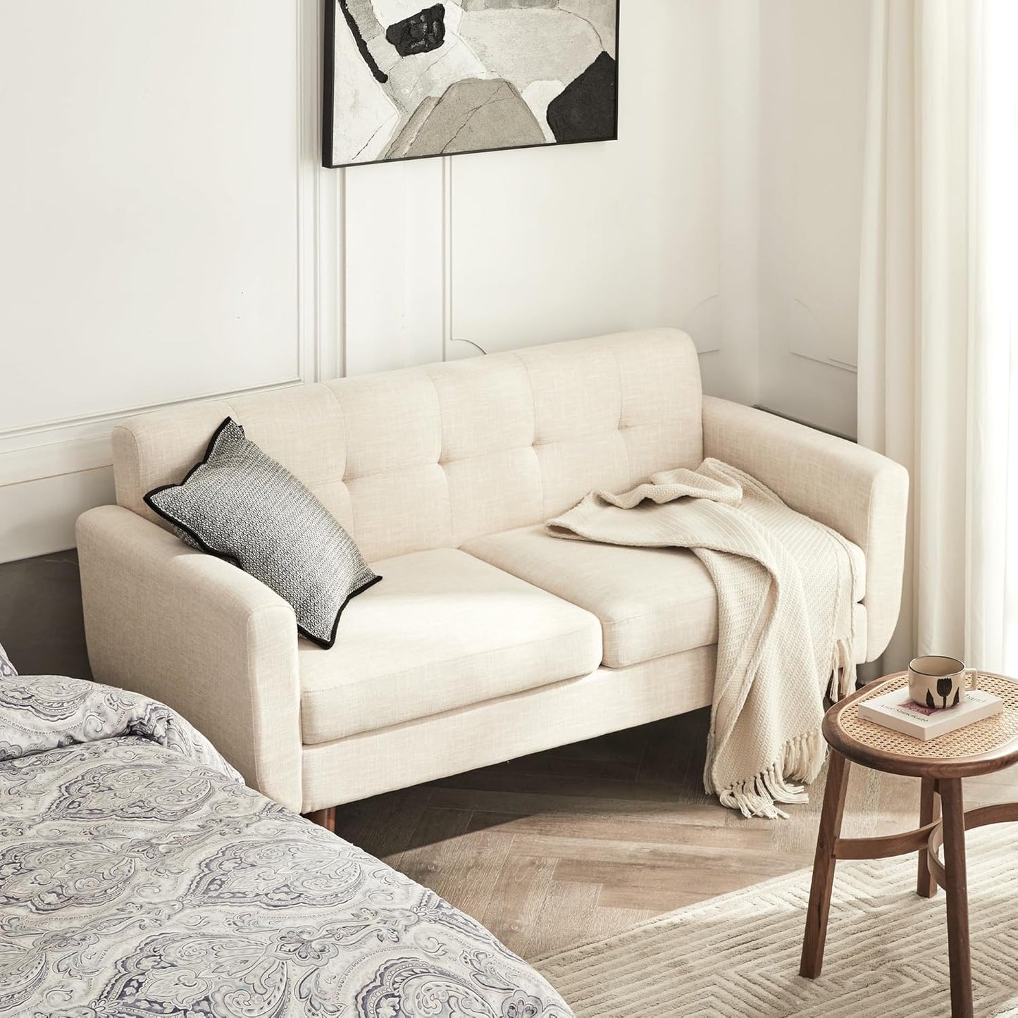 65" W Loveseat Sofa - Canva Home