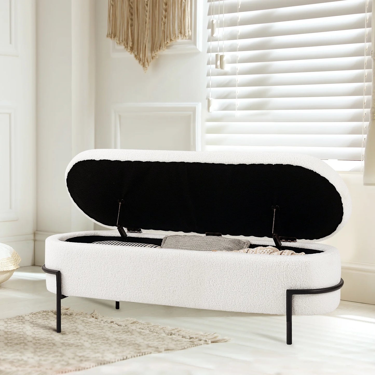Mahdi Ottoman Storage End Bed Bench