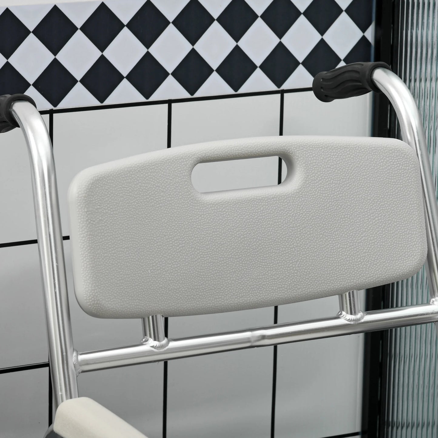 Conner Elderly Shower Commode Wheelchair