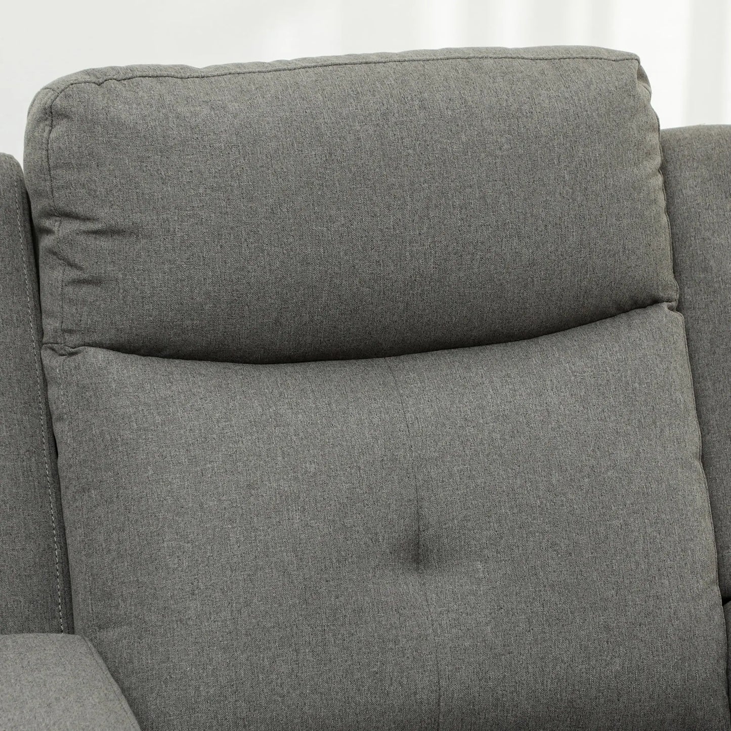 Belle Reclining Sectional Couch Canva Home