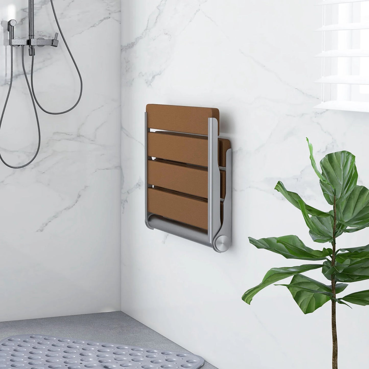 Wall Mounted Folding Shower Seat