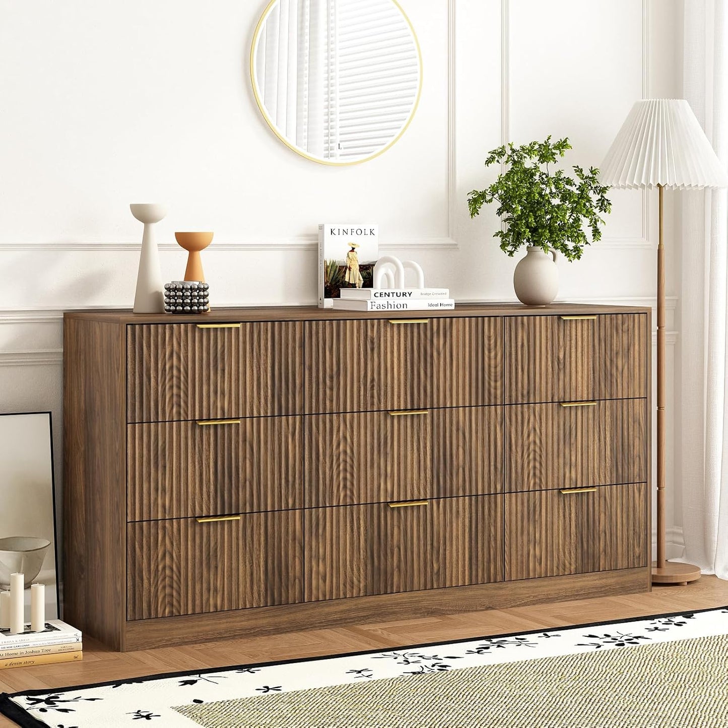 9 Drawer Dresser and Nightstand Sets for Bedroom