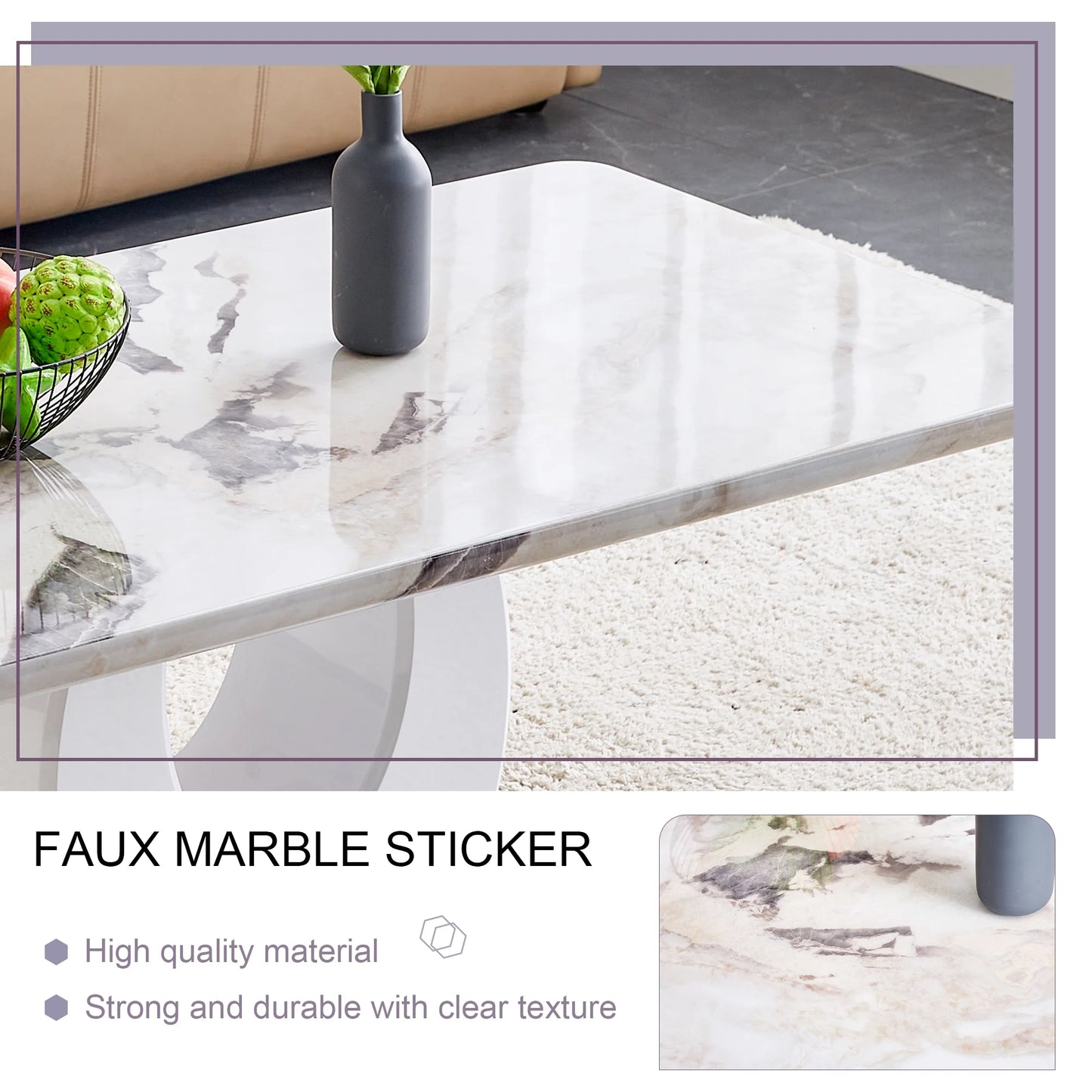Nora Marble Coffee Table