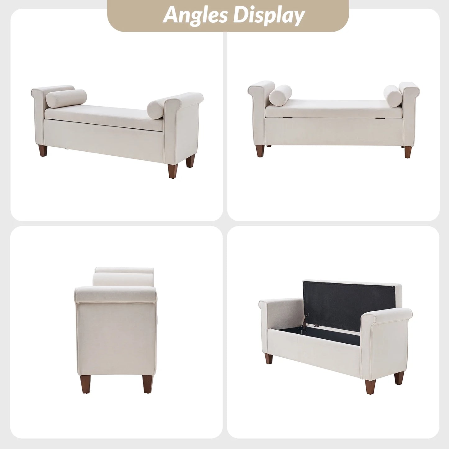 Lula Ottoman Storage End Bed Bench