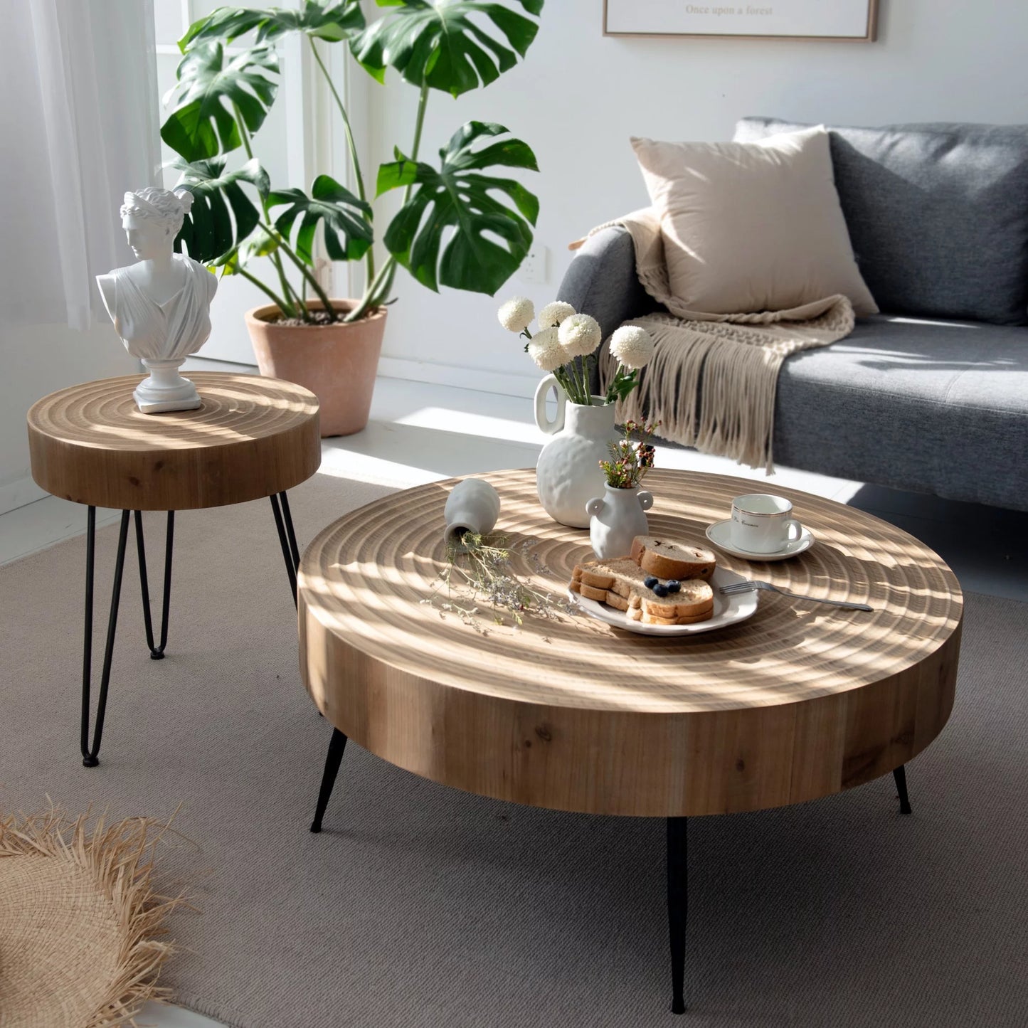 Lori Modern Farmhouse Nesting Coffee Table