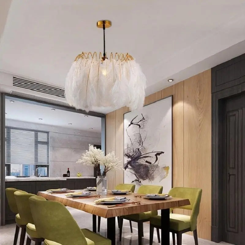 Feather Kitchen Pendant Light