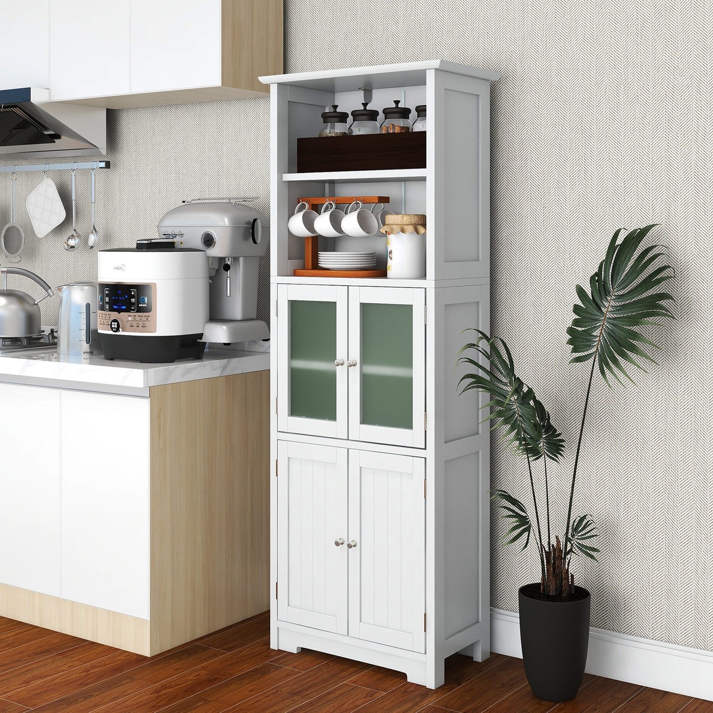 Willis Freestanding Bathroom Linen Cabinet