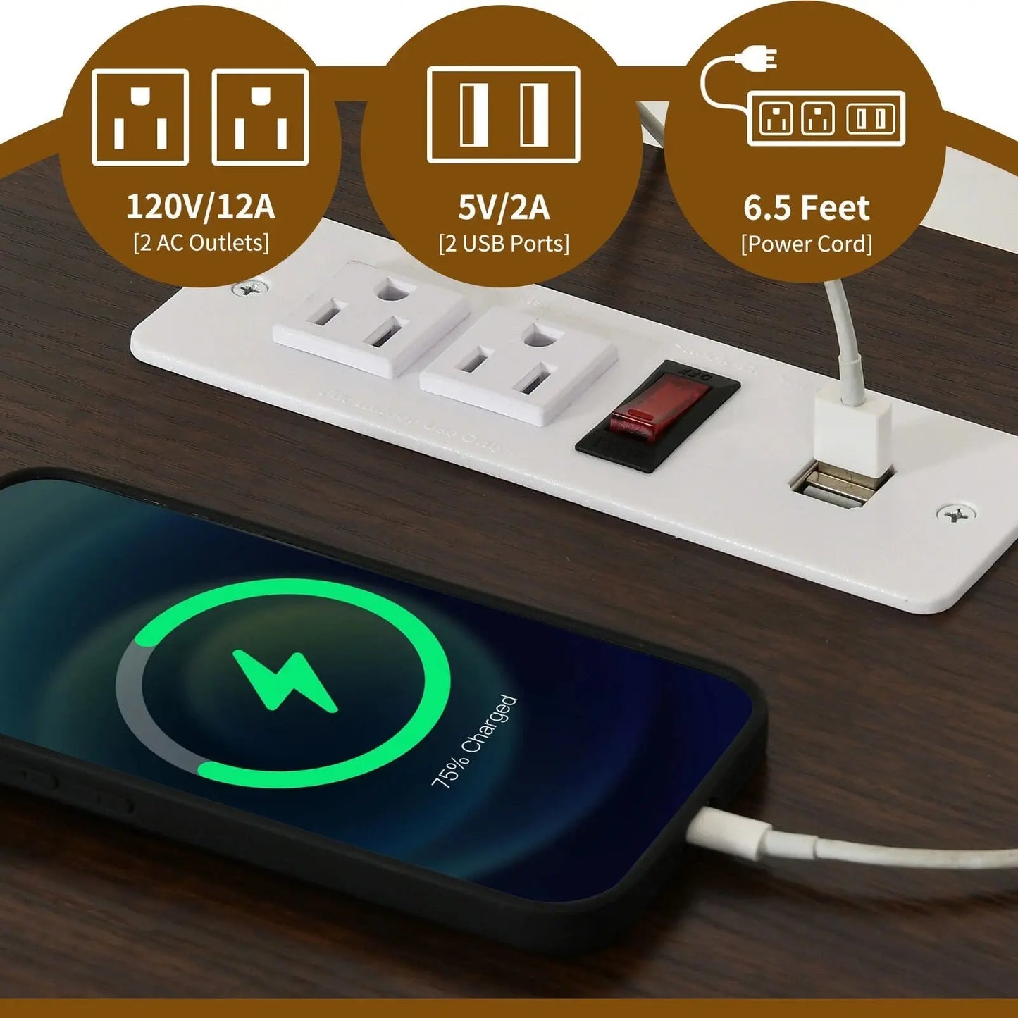 63" Zain Double Dog Crate Furniture For 2 Dogs Canva Home