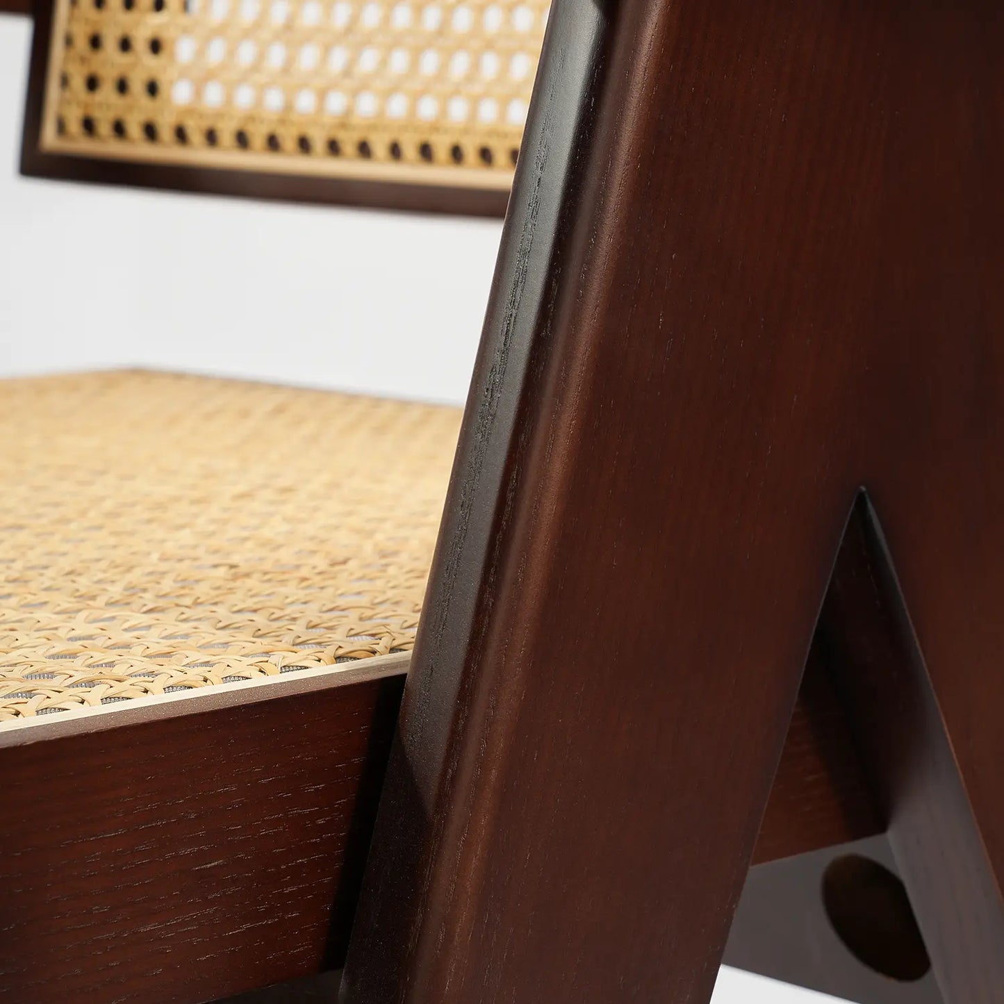 Trey Rattan Accent Armchair