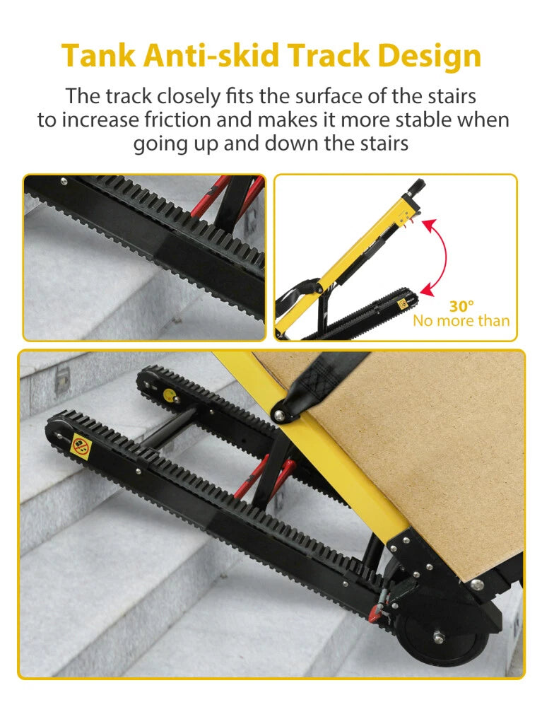 Motorized Stair Climbing Hand Trolley