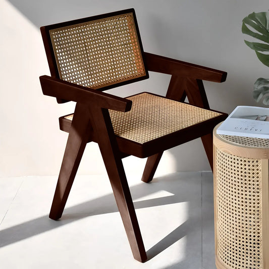 Trey Rattan Accent Armchair