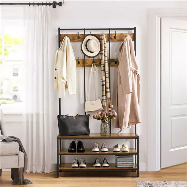 Faye Tree Hallway With Bench