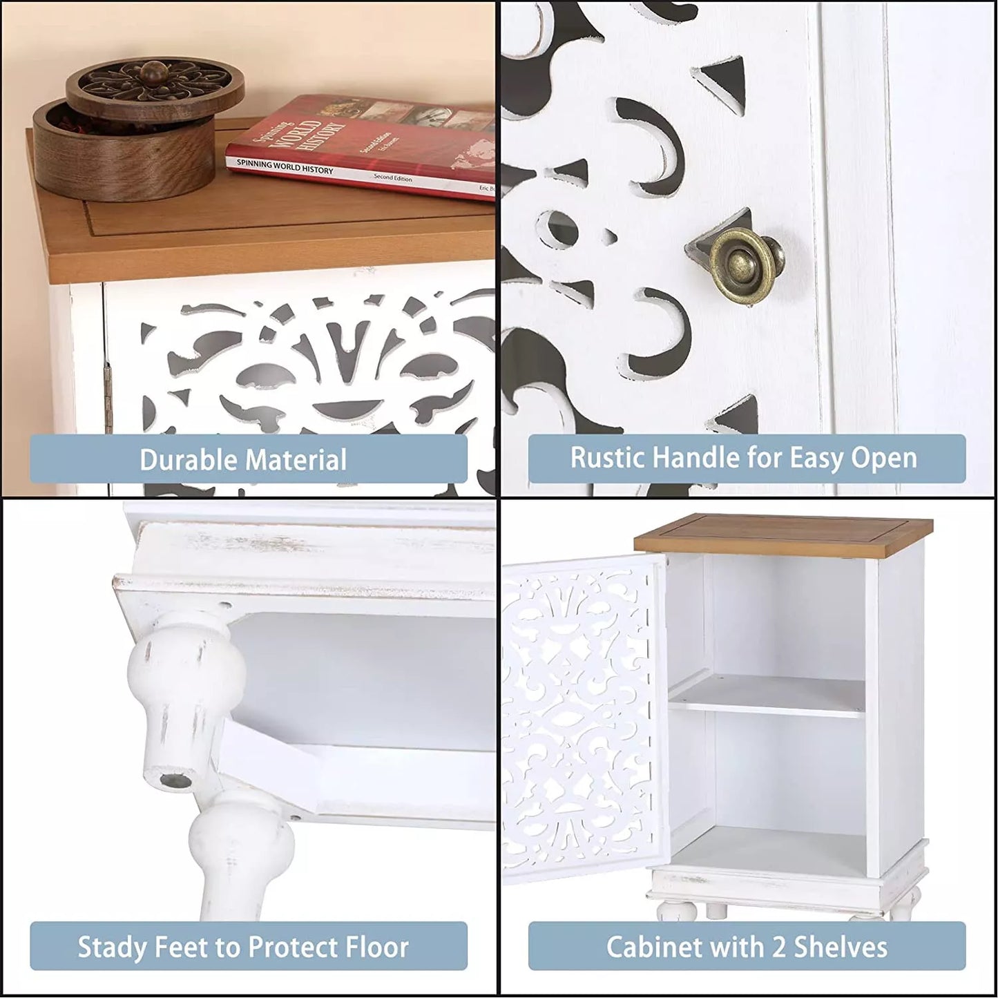 Vintage Living Room End Table