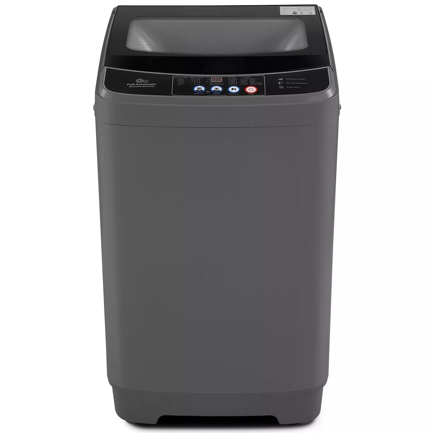 17.8lbs Portable Apartment Ventless Washer & Dryer Combo (Glass)