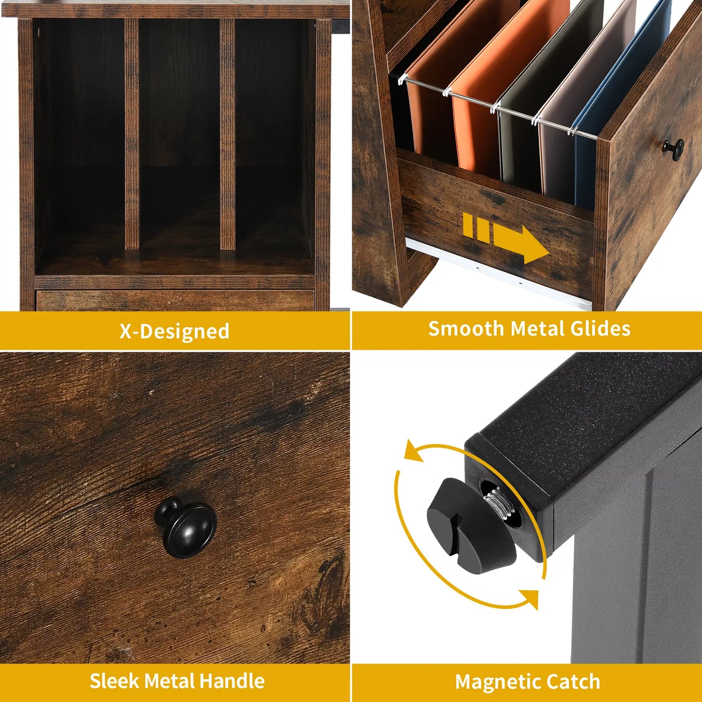 Dexter L Shaped Gaming Corner Desk
