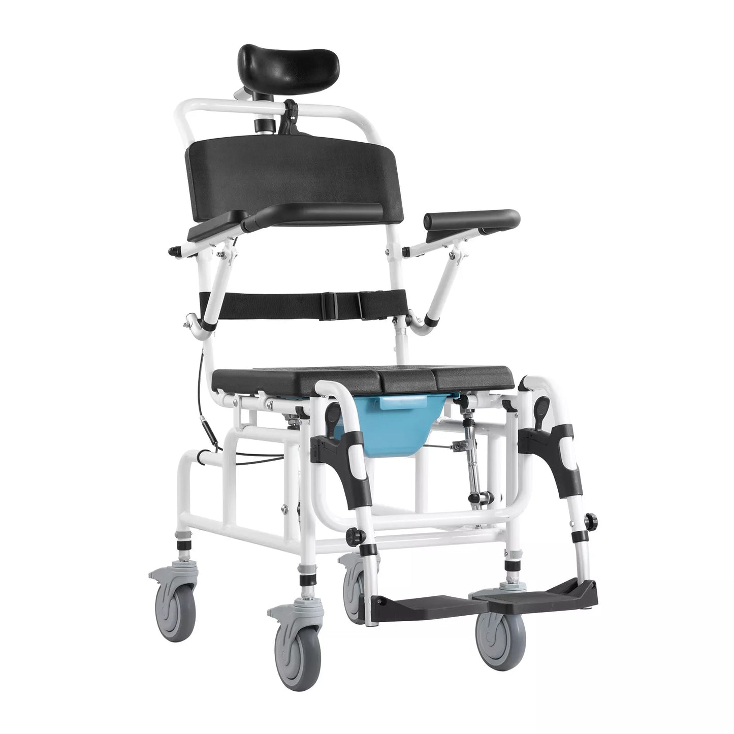 Carroll Elderly Shower Commode Wheelchair