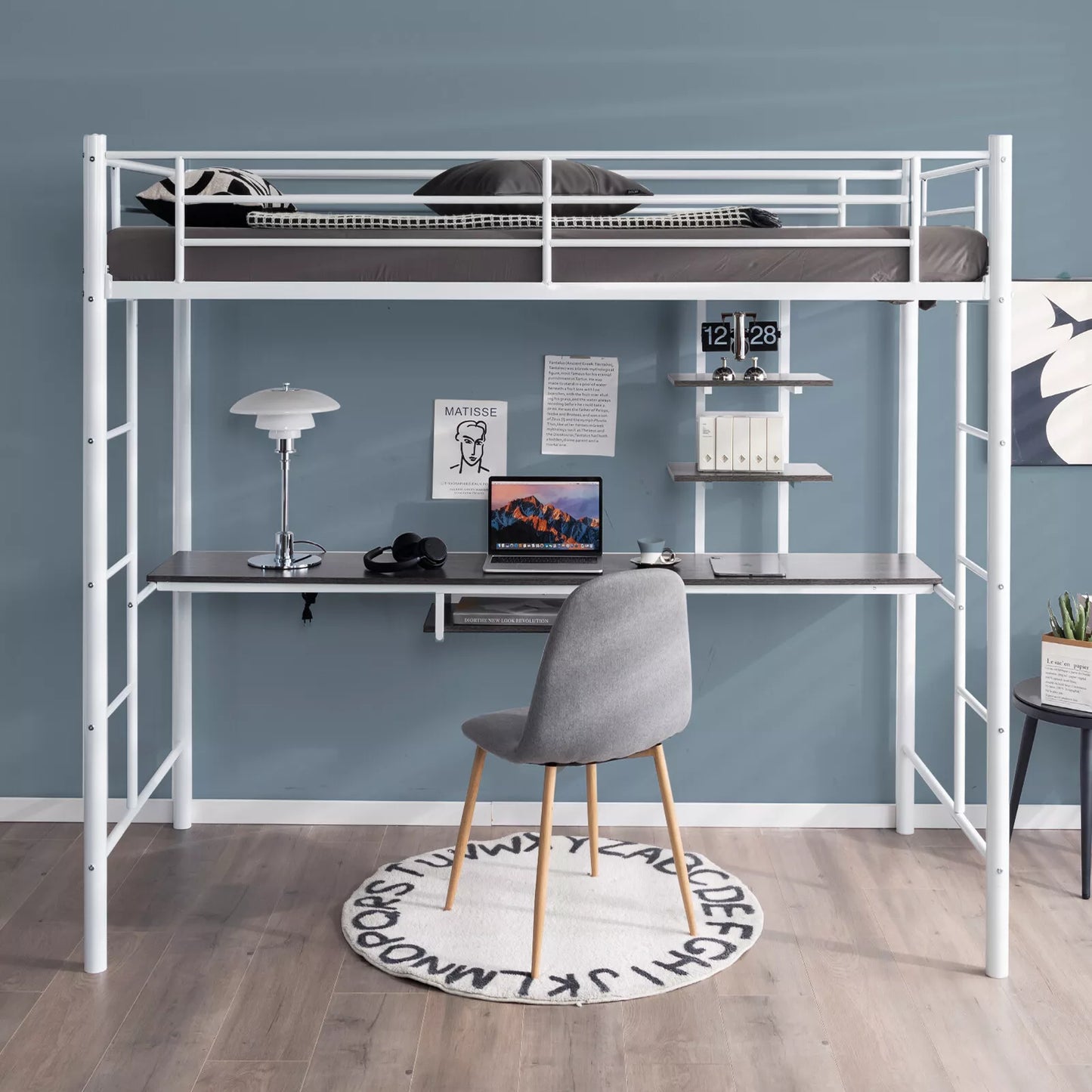 Yash Metal High Sleeper Cabin Loft Bed