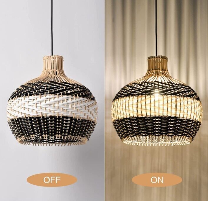 Rattan Kitchen Pendant Light