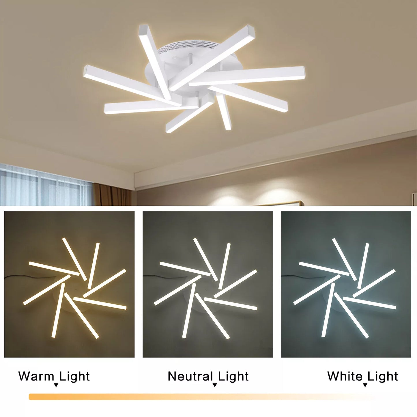 Modern Nordic Flush Mount Ceiling Light