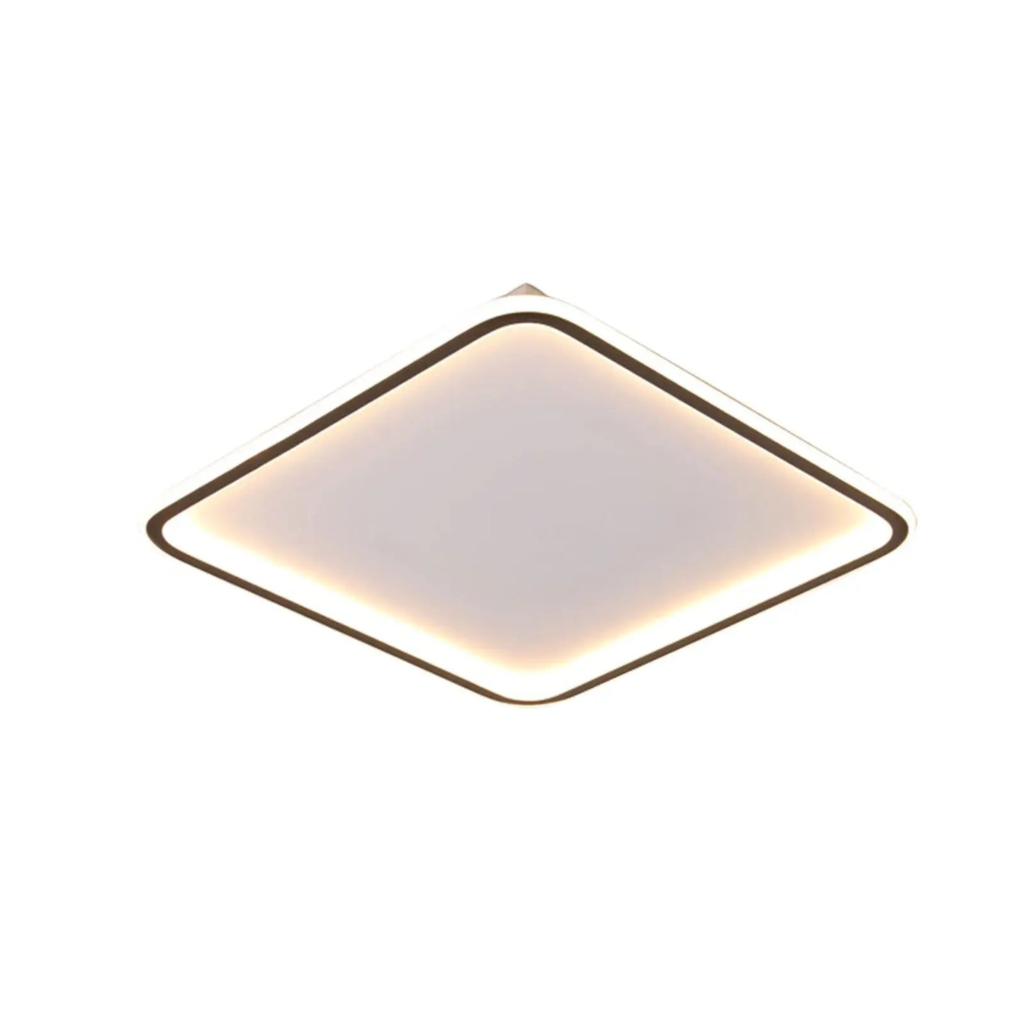 Thin Square Flush Mount Ceiling Light Canva Home