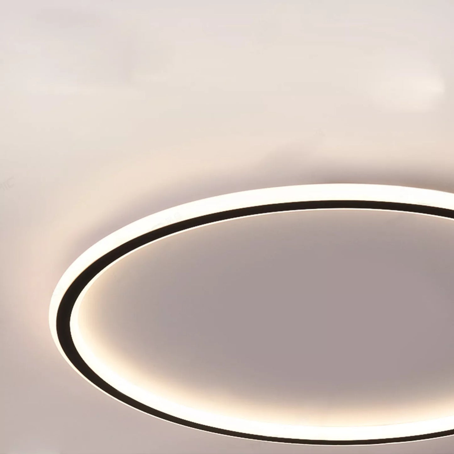 Thin Circle Flush Mount Ceiling Light