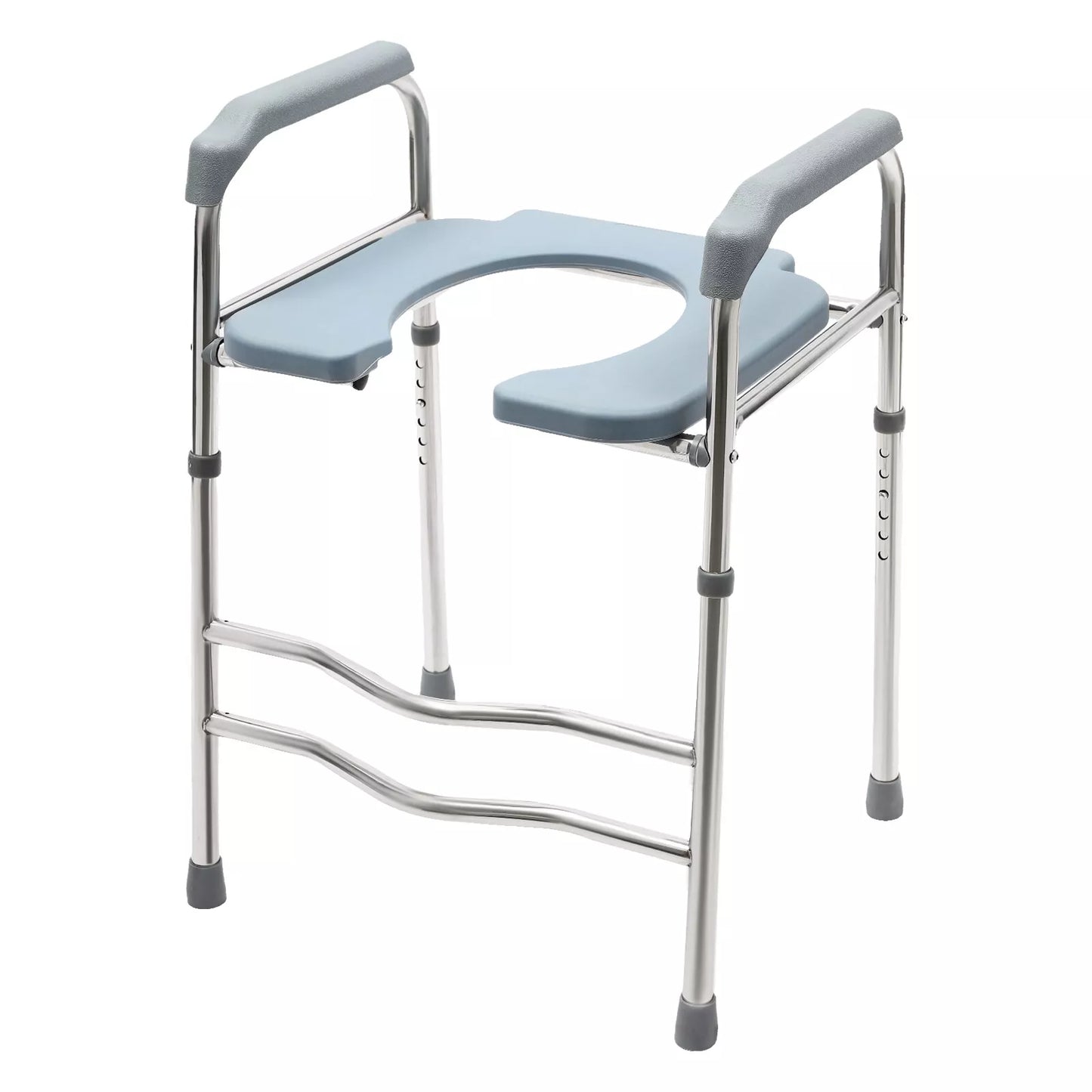 Toilet Commode Seat Riser With Handles