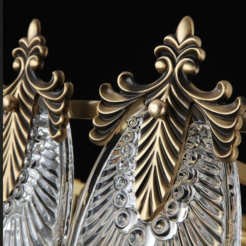 Crystal Leaf Kitchen Pendant Light