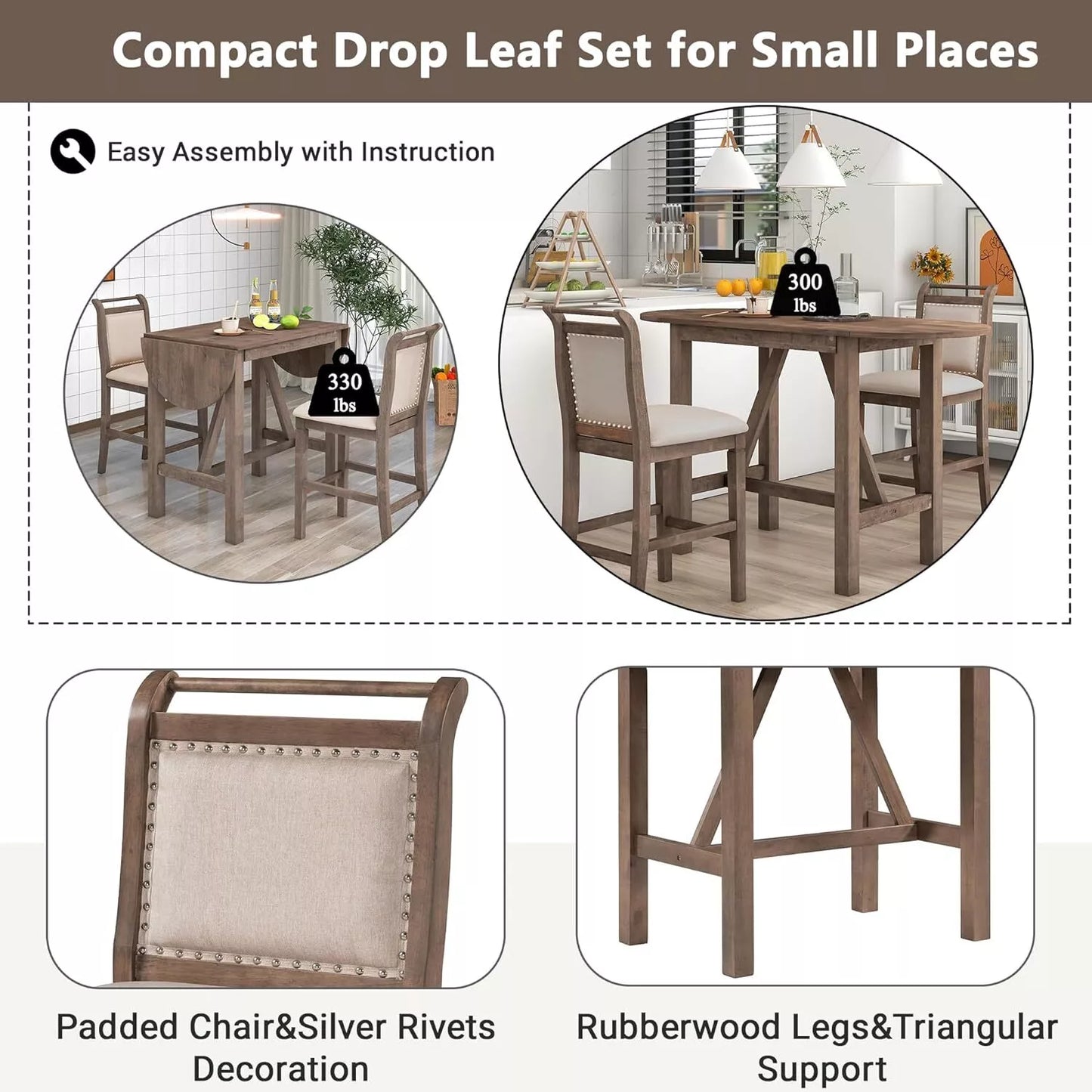Jordan Counter Height Dining Set