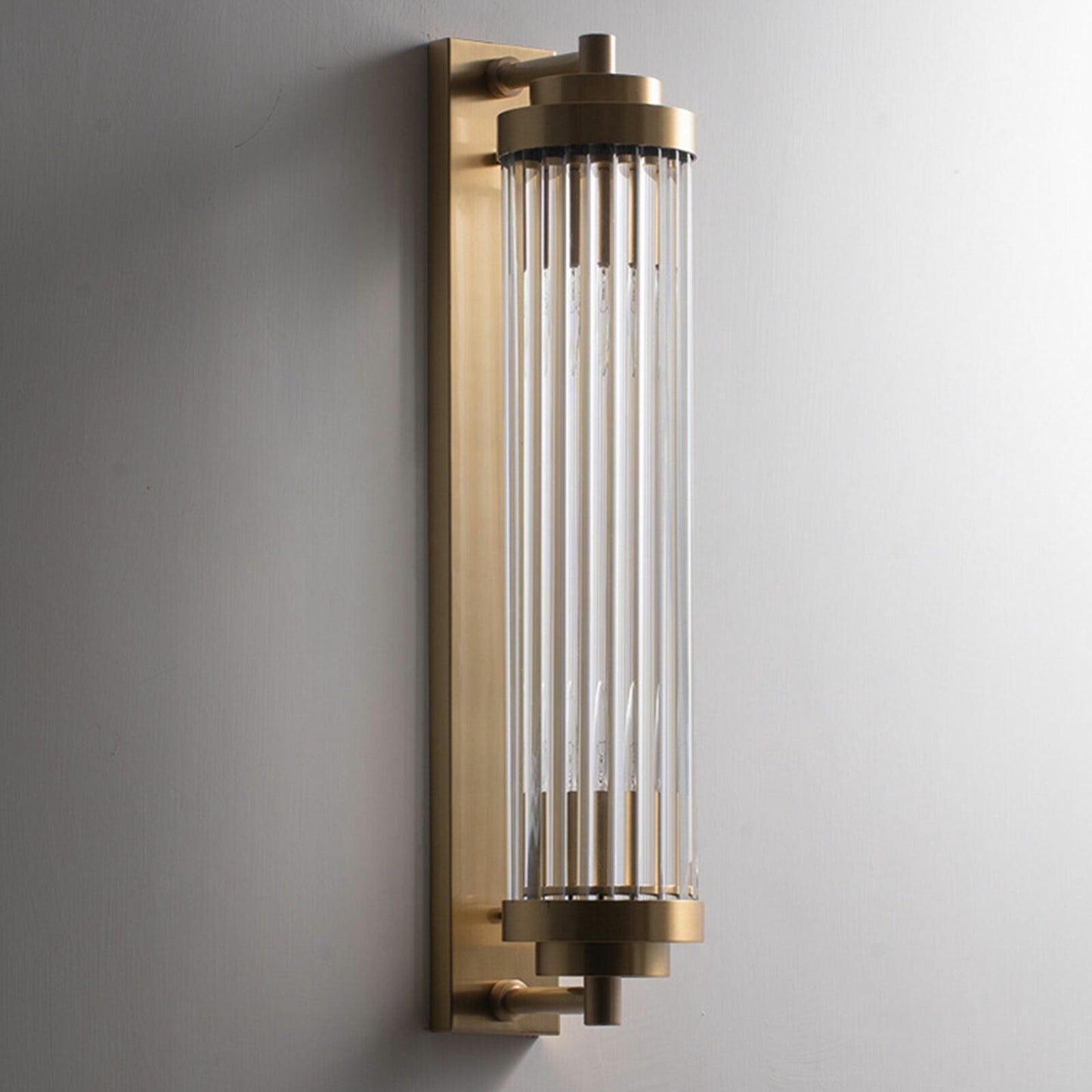 Crystal Lantern Modern Wall Scone Light