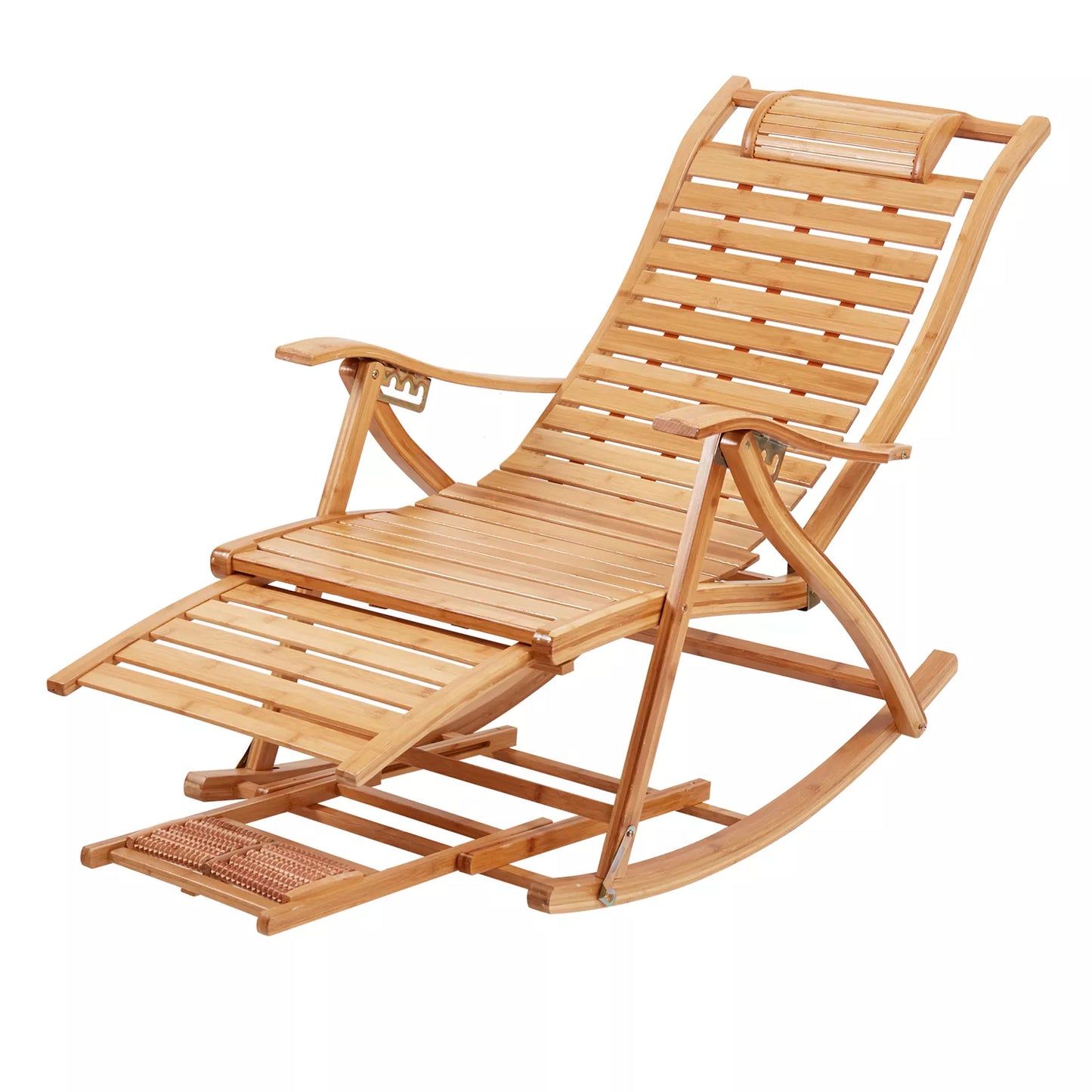 Bamboo Foldable Rocking Chair