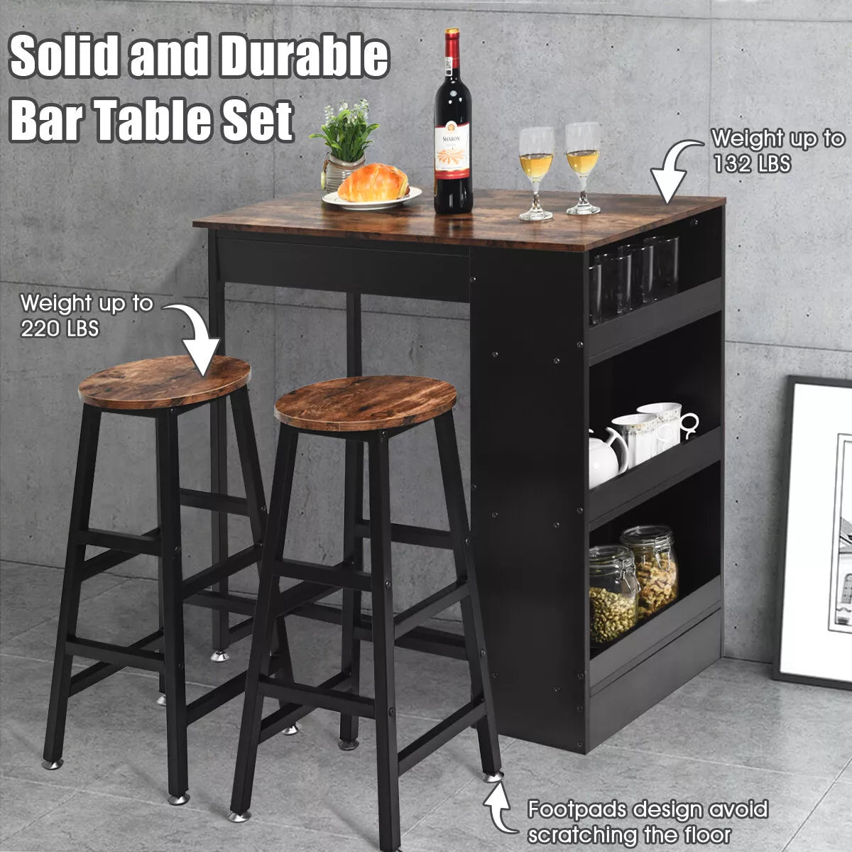 Carrillo Counter Height Dining Set