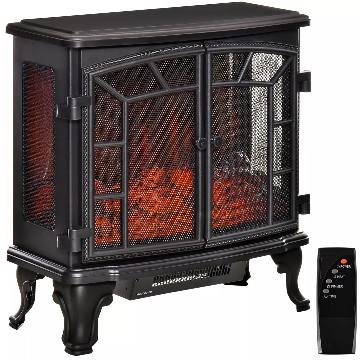 Small Decorative Electric Log Fireplace