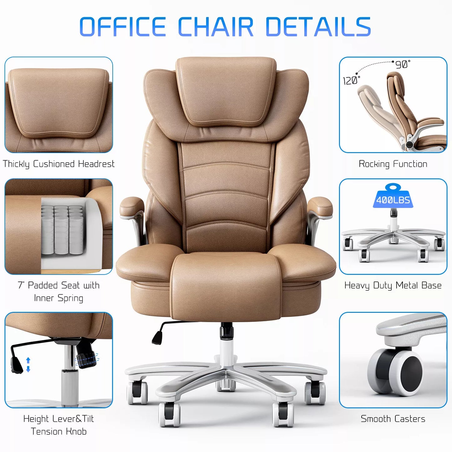 Tapia Big & Tall Ergonomic Office Chair