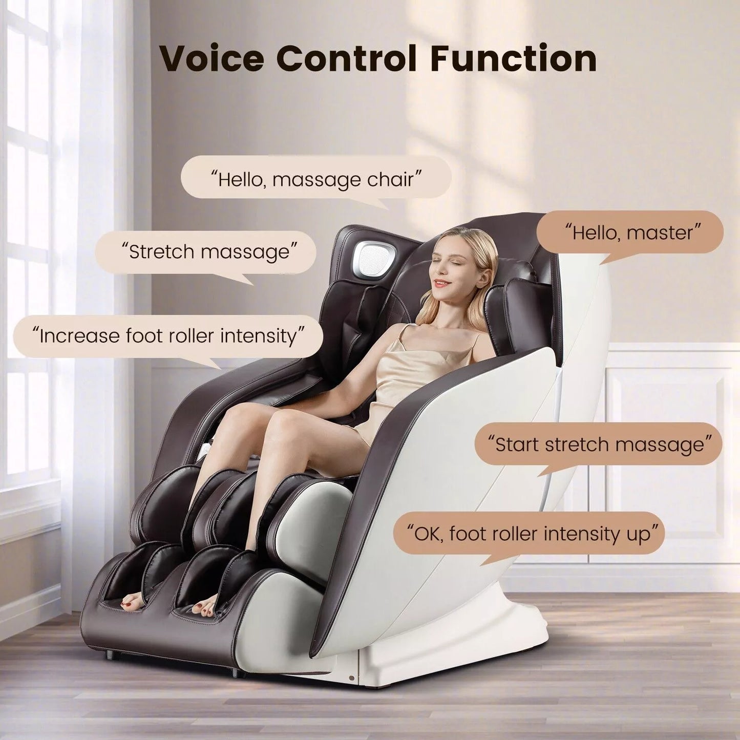 Full Body Zero Gravity Shiatsu Heating Massage Chair