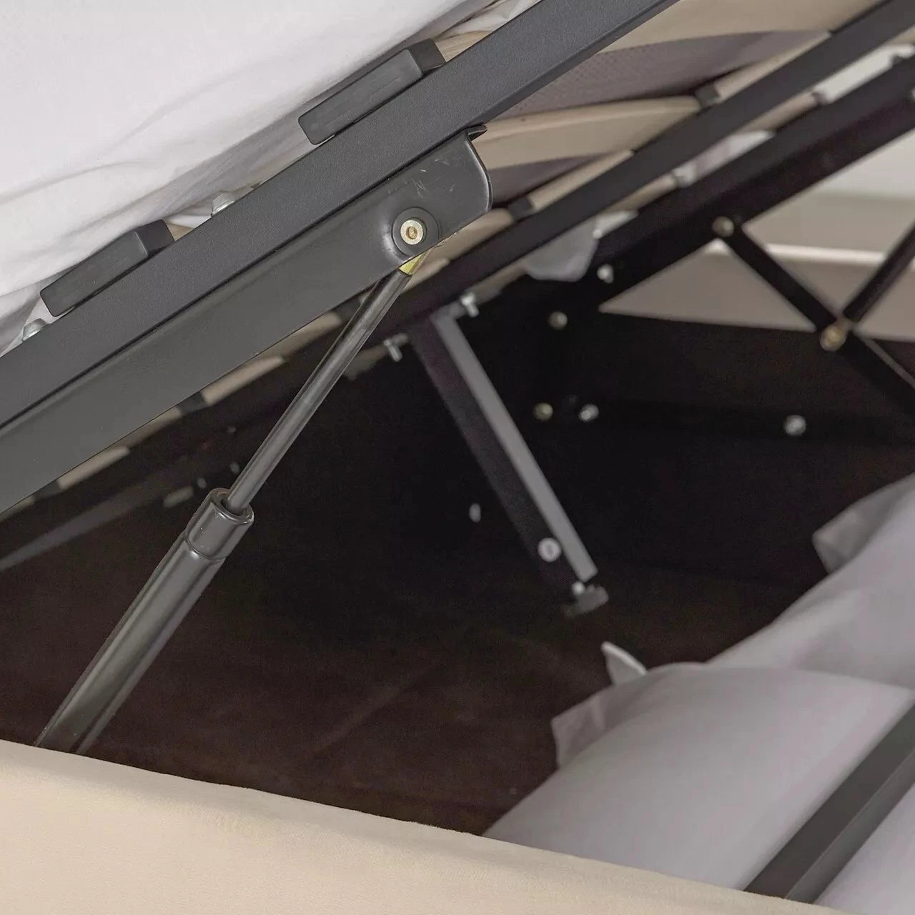 Lam Small Double Ottoman Bed Frame