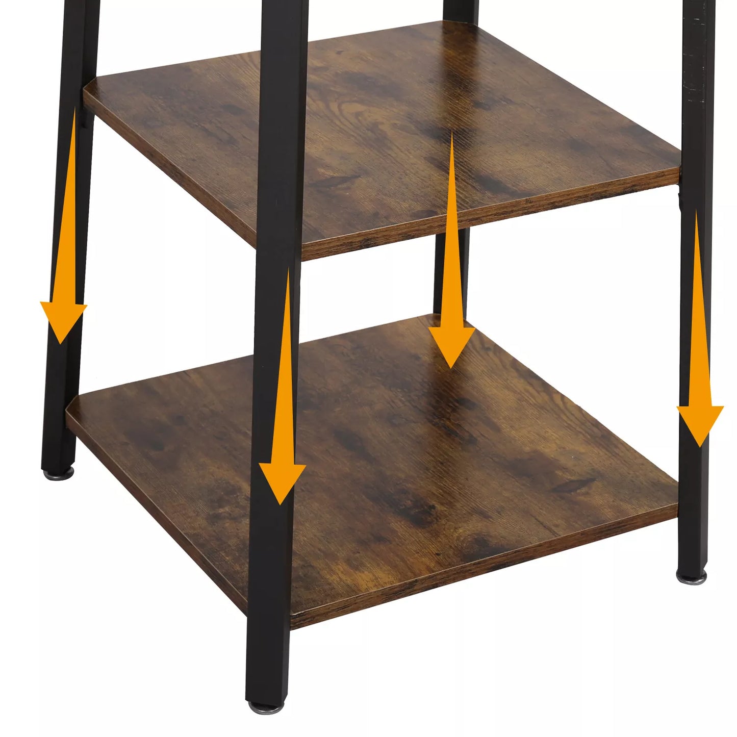 Ann Antique Coat & Clothes Rack Stand