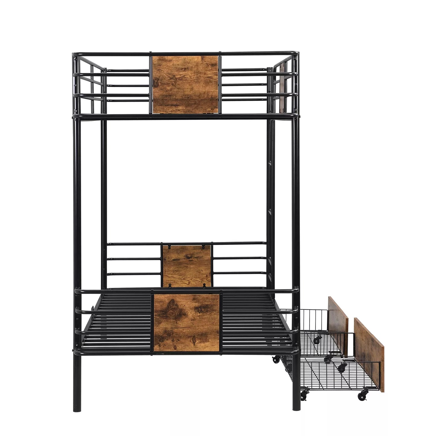 Hood Twin Over Twin Adults Bunk Bed
