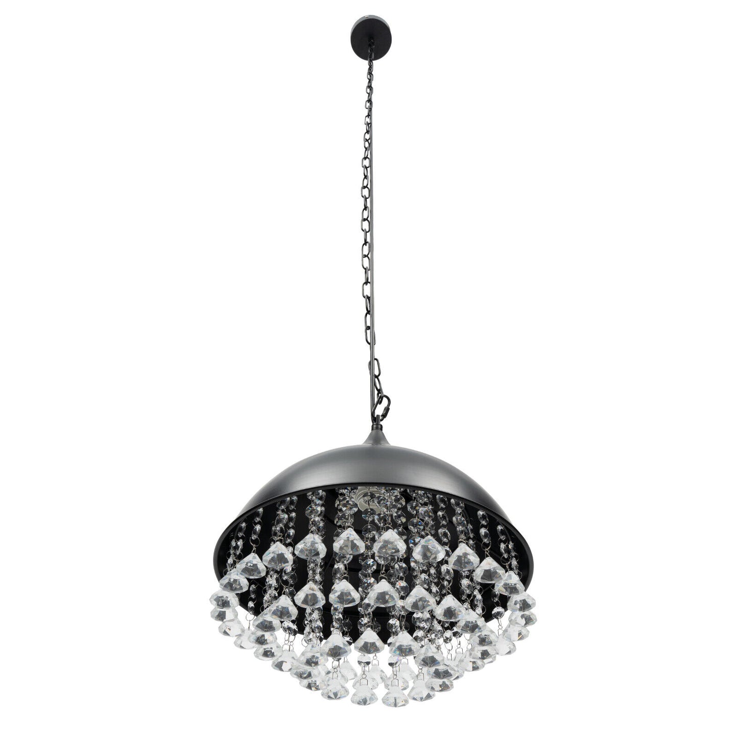 Crystal Dome Kitchen Pendant Light