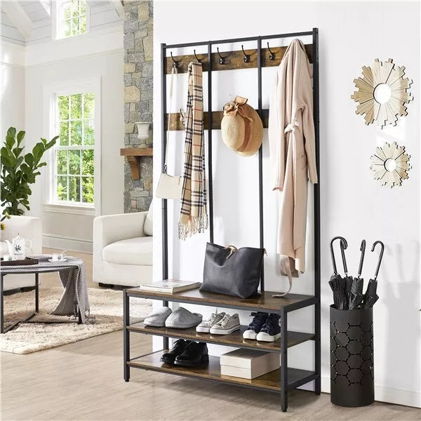 Faye Tree Hallway With Bench