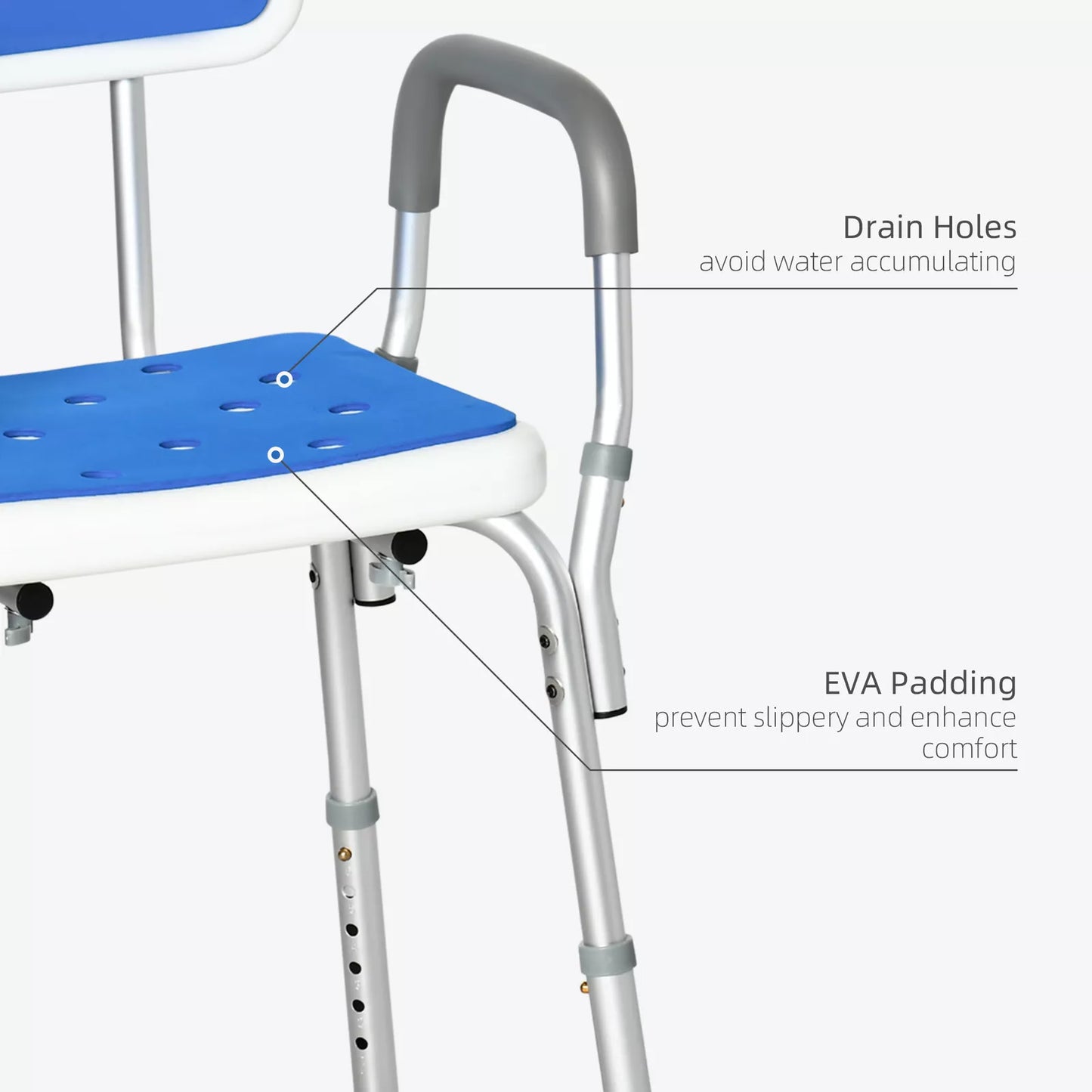 Elderly Shower Chair With Arms