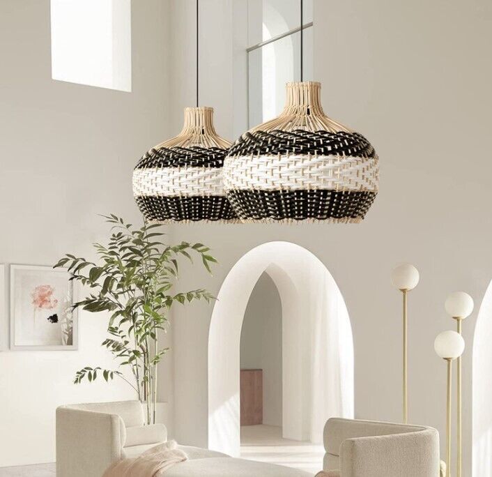Rattan Kitchen Pendant Light