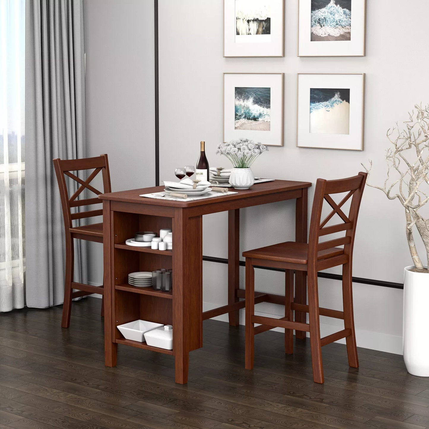 Mack Counter Height Dining Set