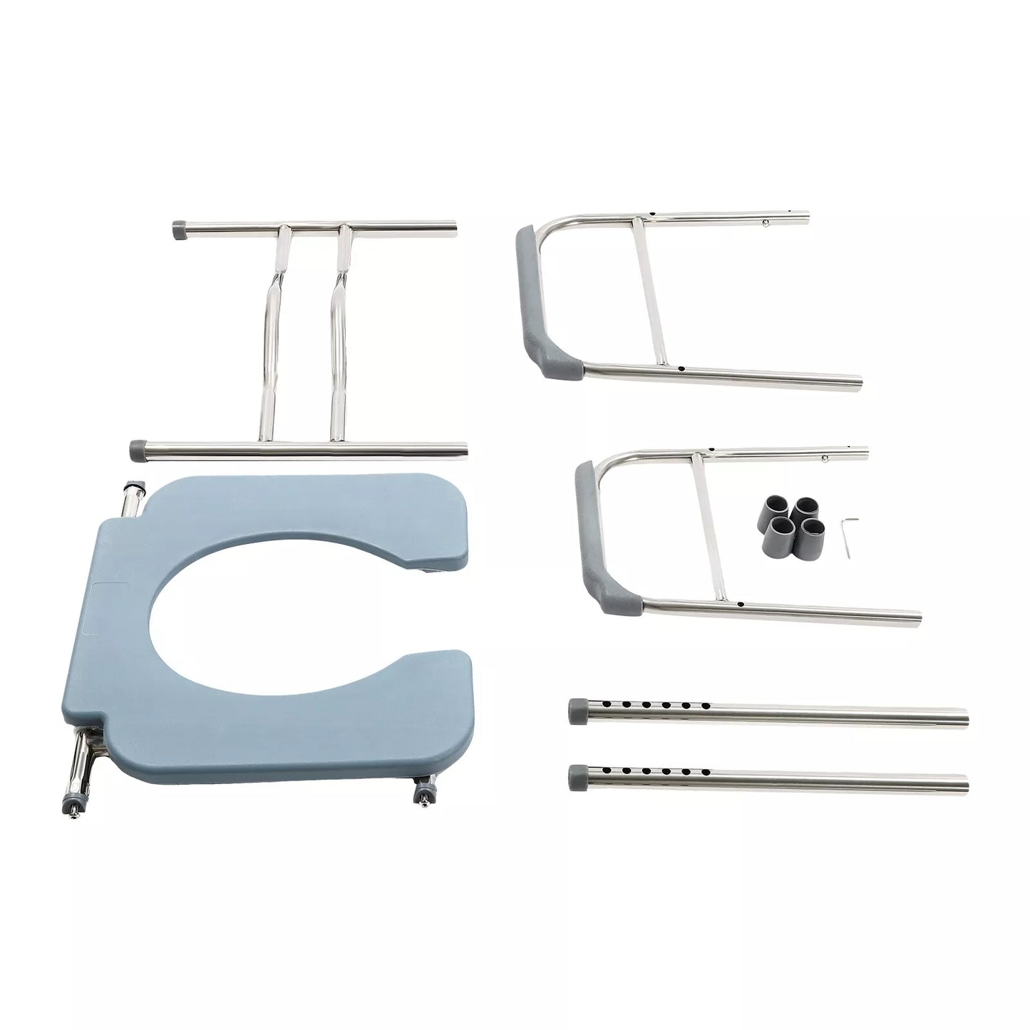 Toilet Commode Seat Riser With Handles