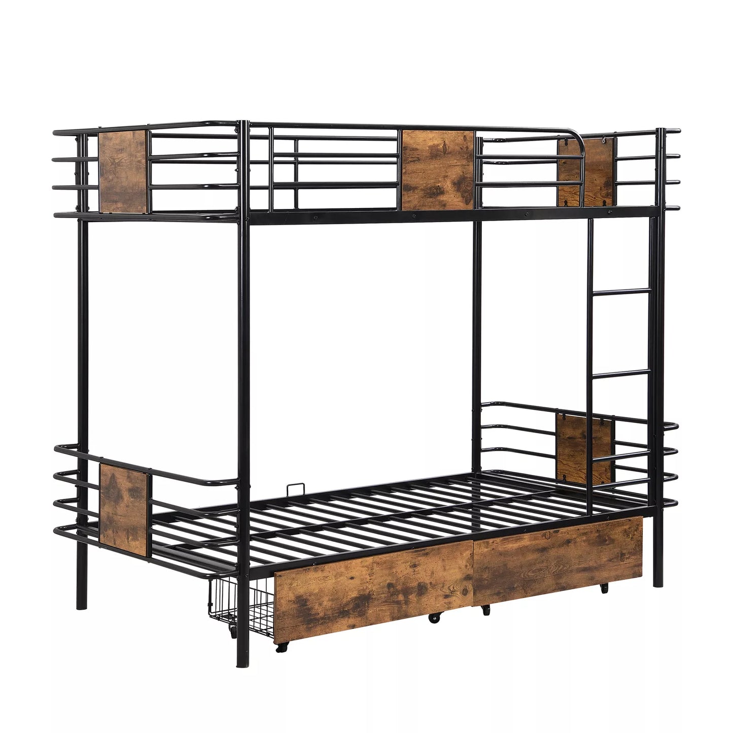 Hood Twin Over Twin Adults Bunk Bed