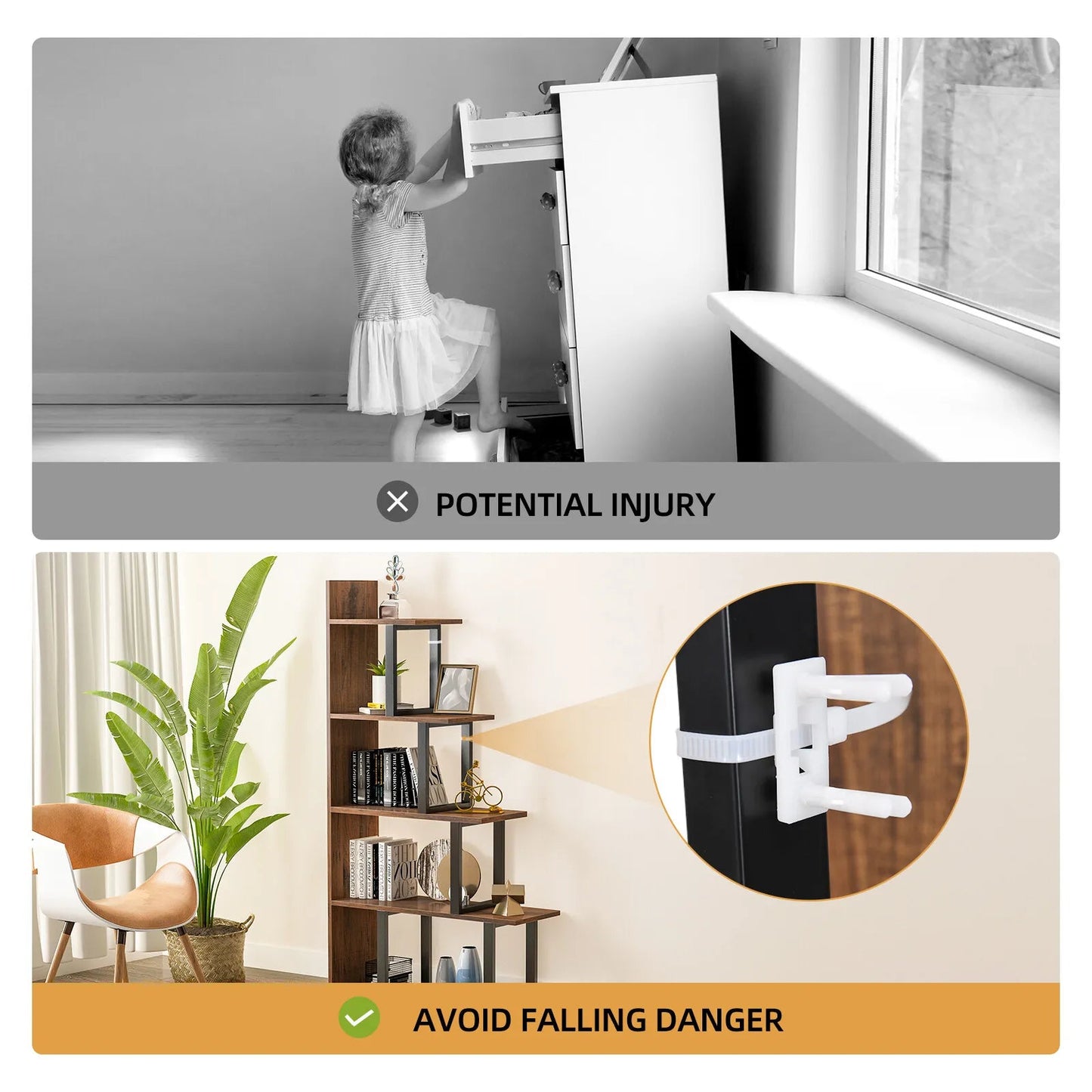 Sean Corner Bookcase Bookshelf Canva Home